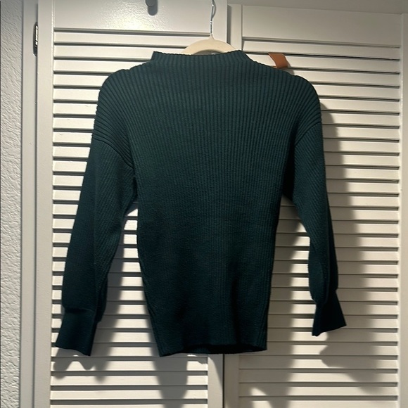 INC International Concepts Green Cowl Neck Sweater - Picture 1 of 4